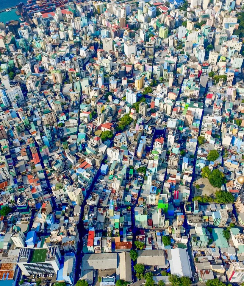 city view from above