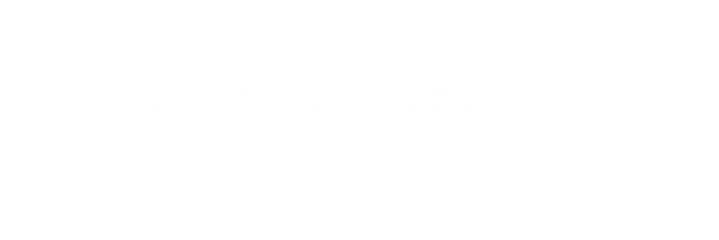 Czech Crunch logo white