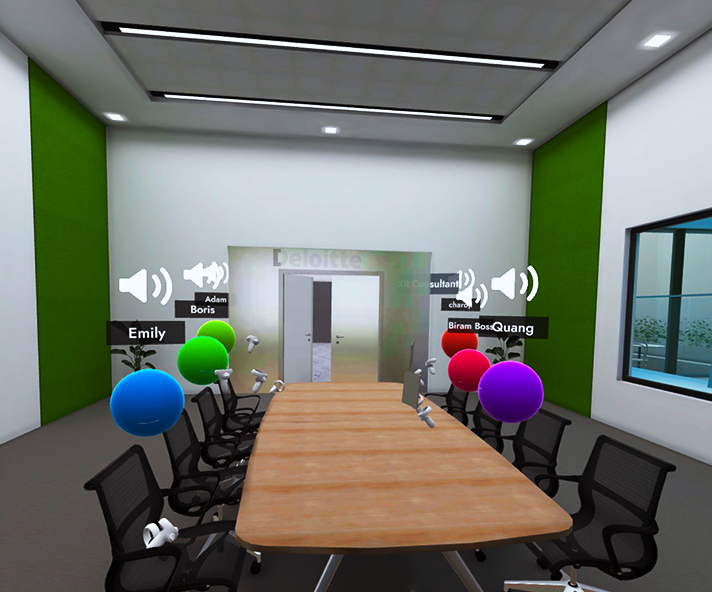 virtual meeting space