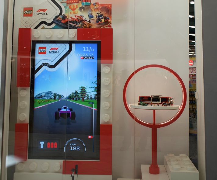 F1 Interactive Screen Experience • LEGO