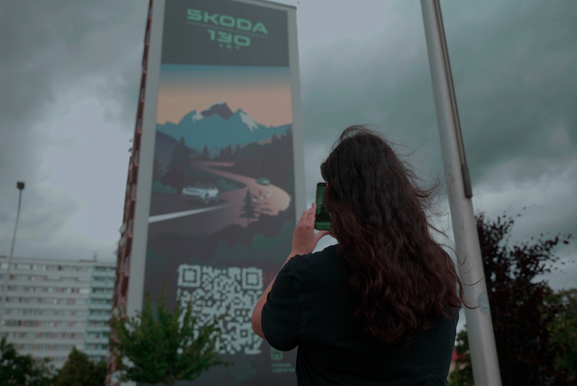 Klementa Wall WebAR • Škoda