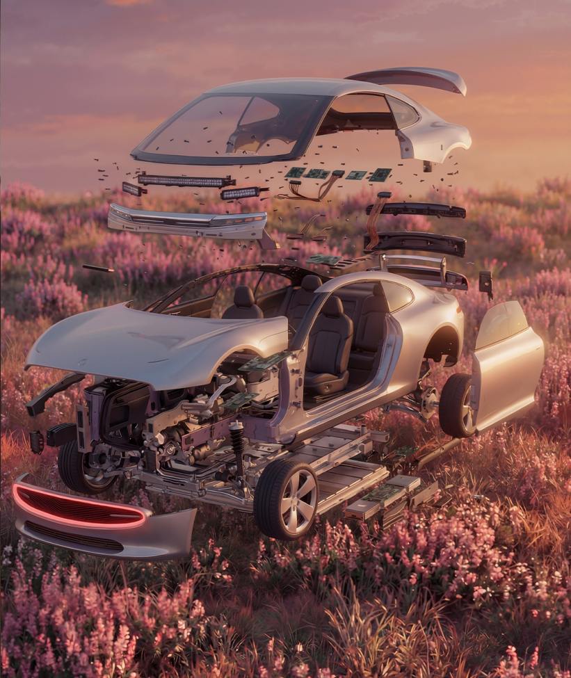 CGI AI Automotive Campaign • HYBRID