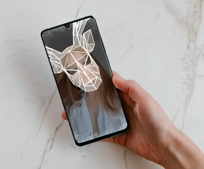 woman user jagermeister AR filter