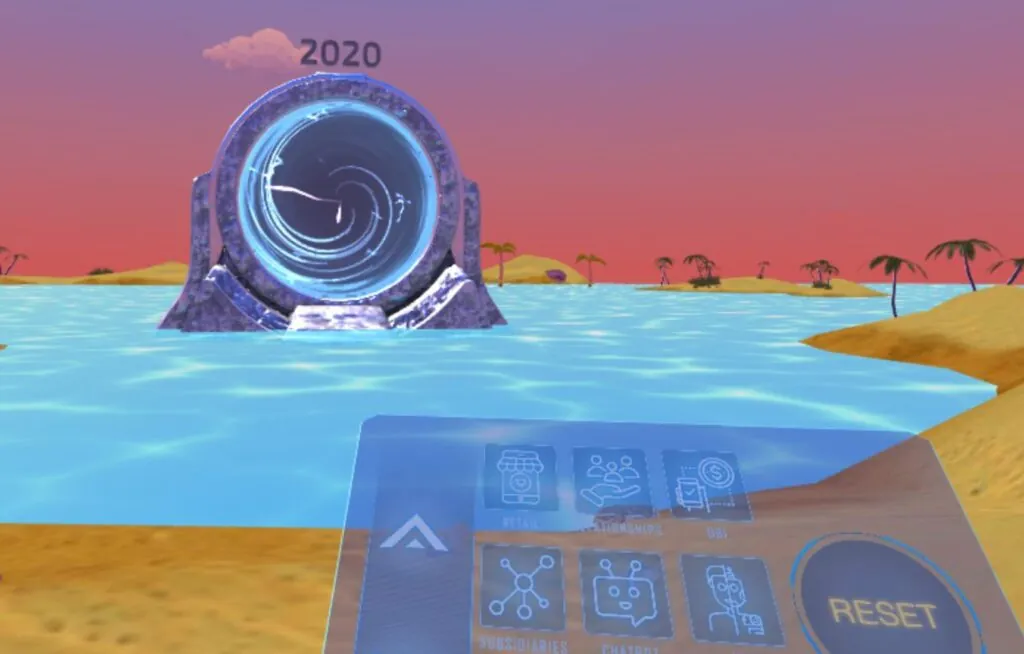 virtual game