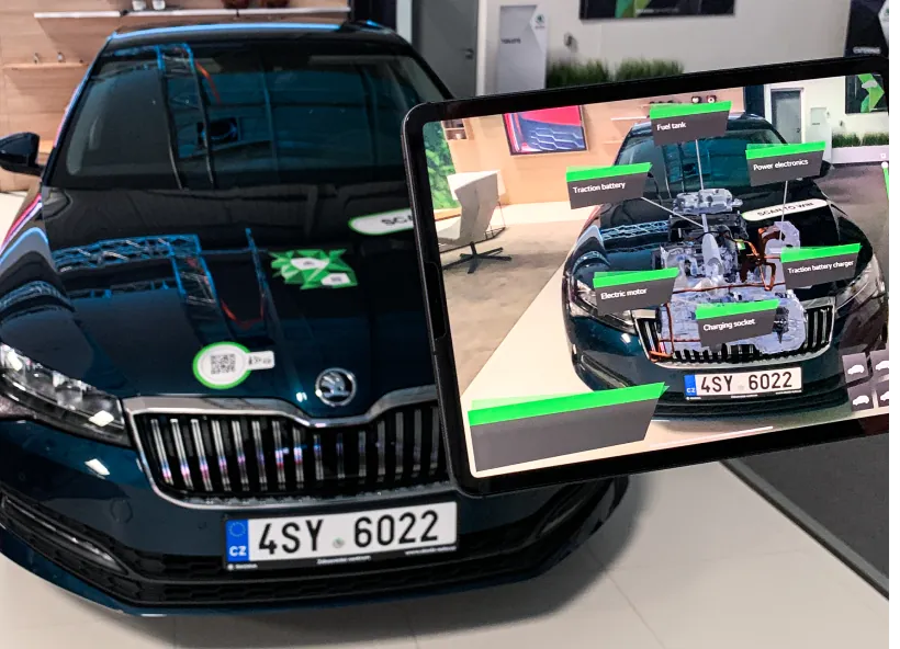 skoda ar app