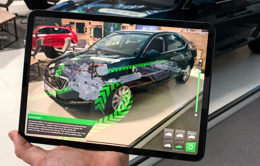 skoda ar app