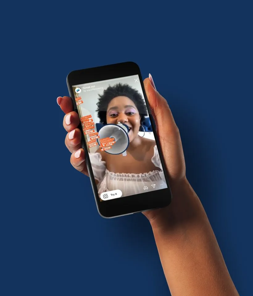 AR Filter • E-quality Now