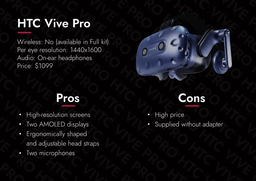 vive vr headset