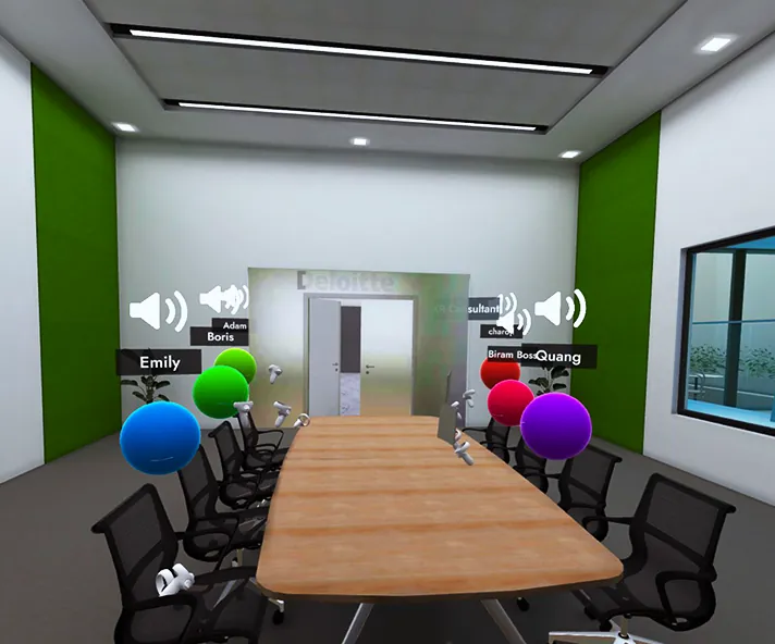 virtual meeting space