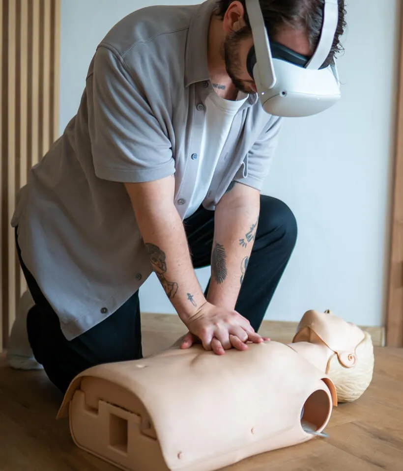 VR CPR Training • Slovak Red Cross