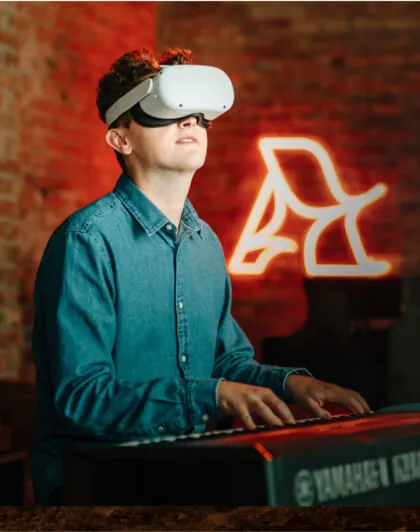 vr marketing piano
