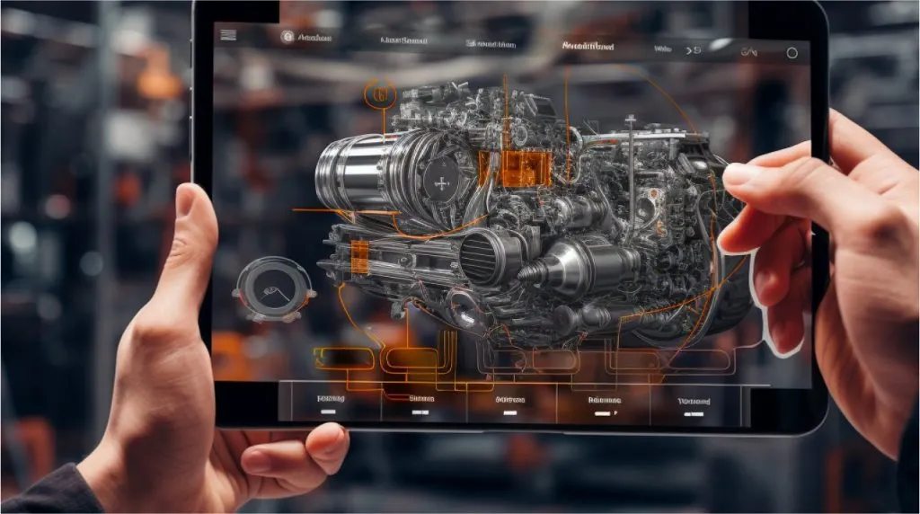 Augmented reality training and simulation