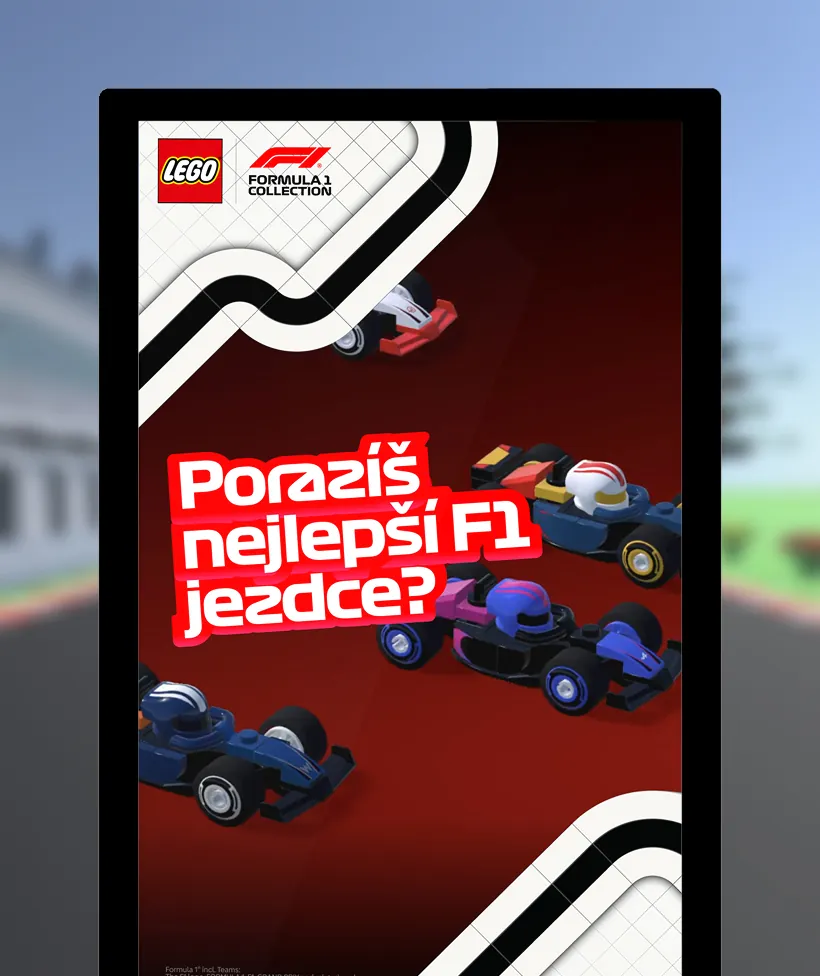 F1 Interactive Screen Experience • LEGO®