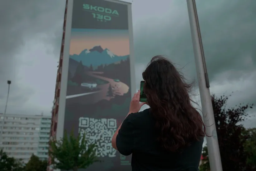 Klementa Wall WebAR • Škoda