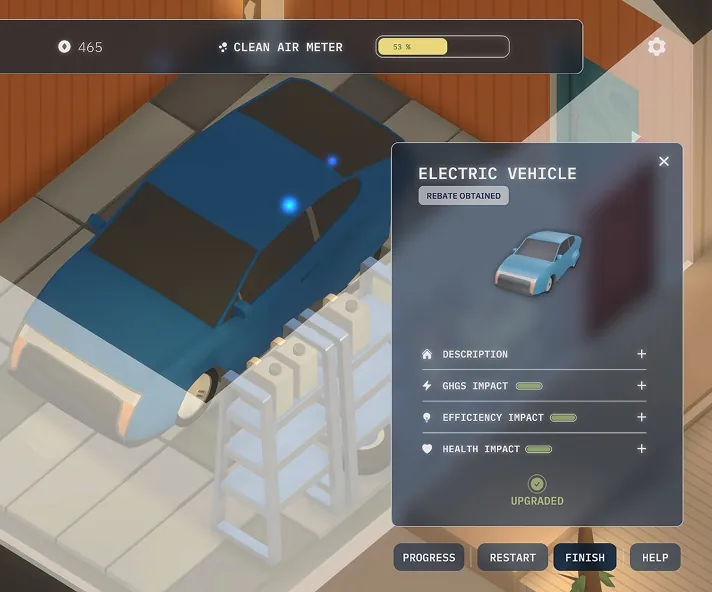 Web Game • Cooper’s Clean Air Challenge