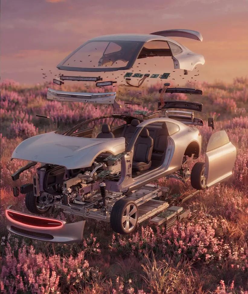 CGI AI Automotive Campaign • HYBRID