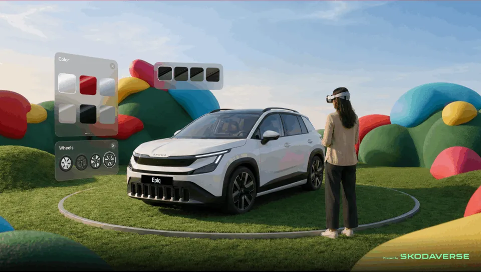 Apple Vision Pro Experience • Škoda Auto
